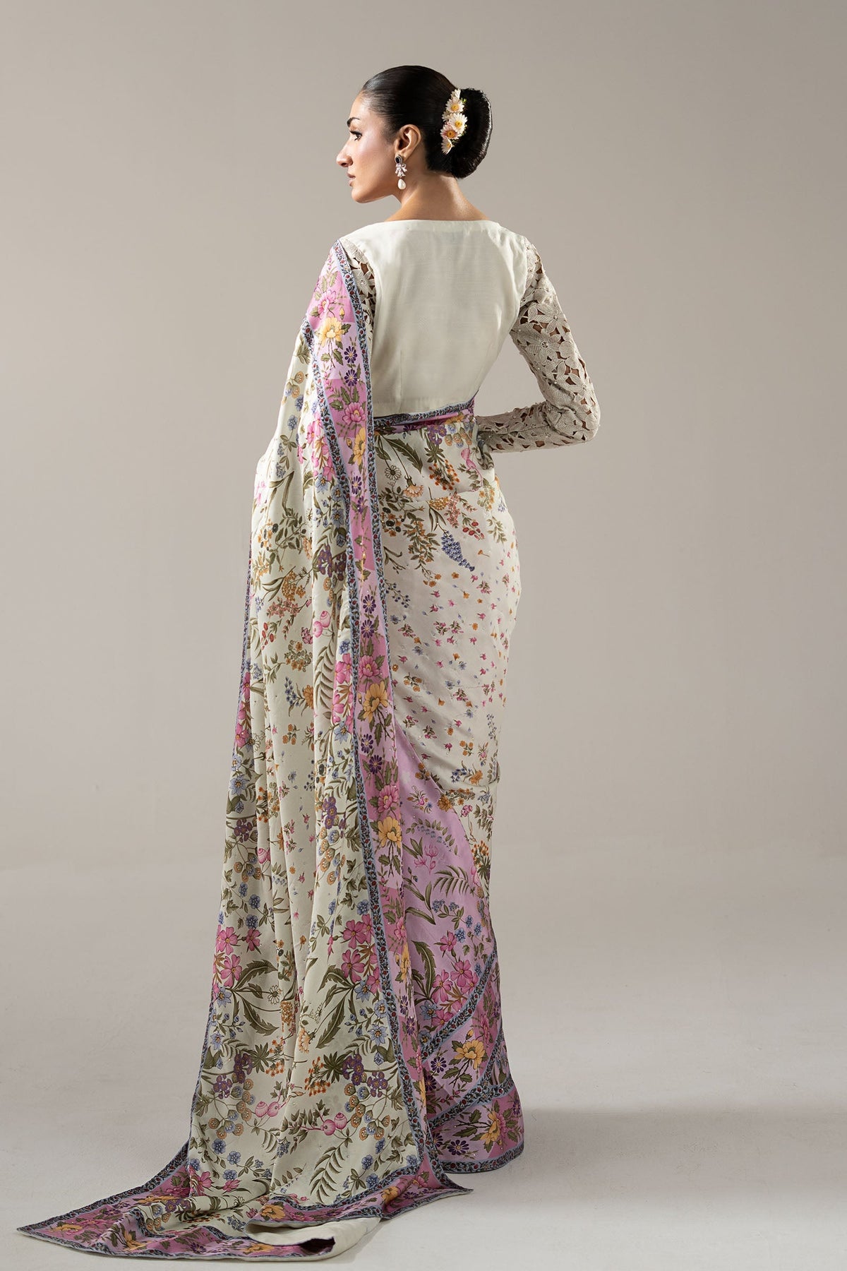Maria B | Luxury Formals Pre Fall | SF-PF26-08-Off White, image 2