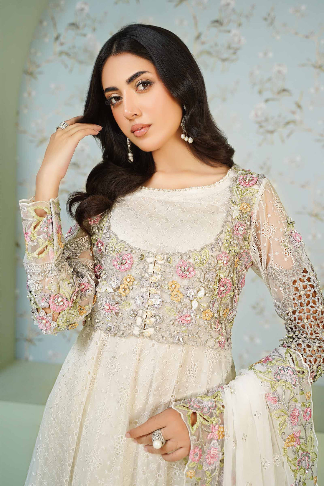 Maira B | Ready to Wear | SF-EA24-16 -  Maria B Luxury Formals -  House of Maryam