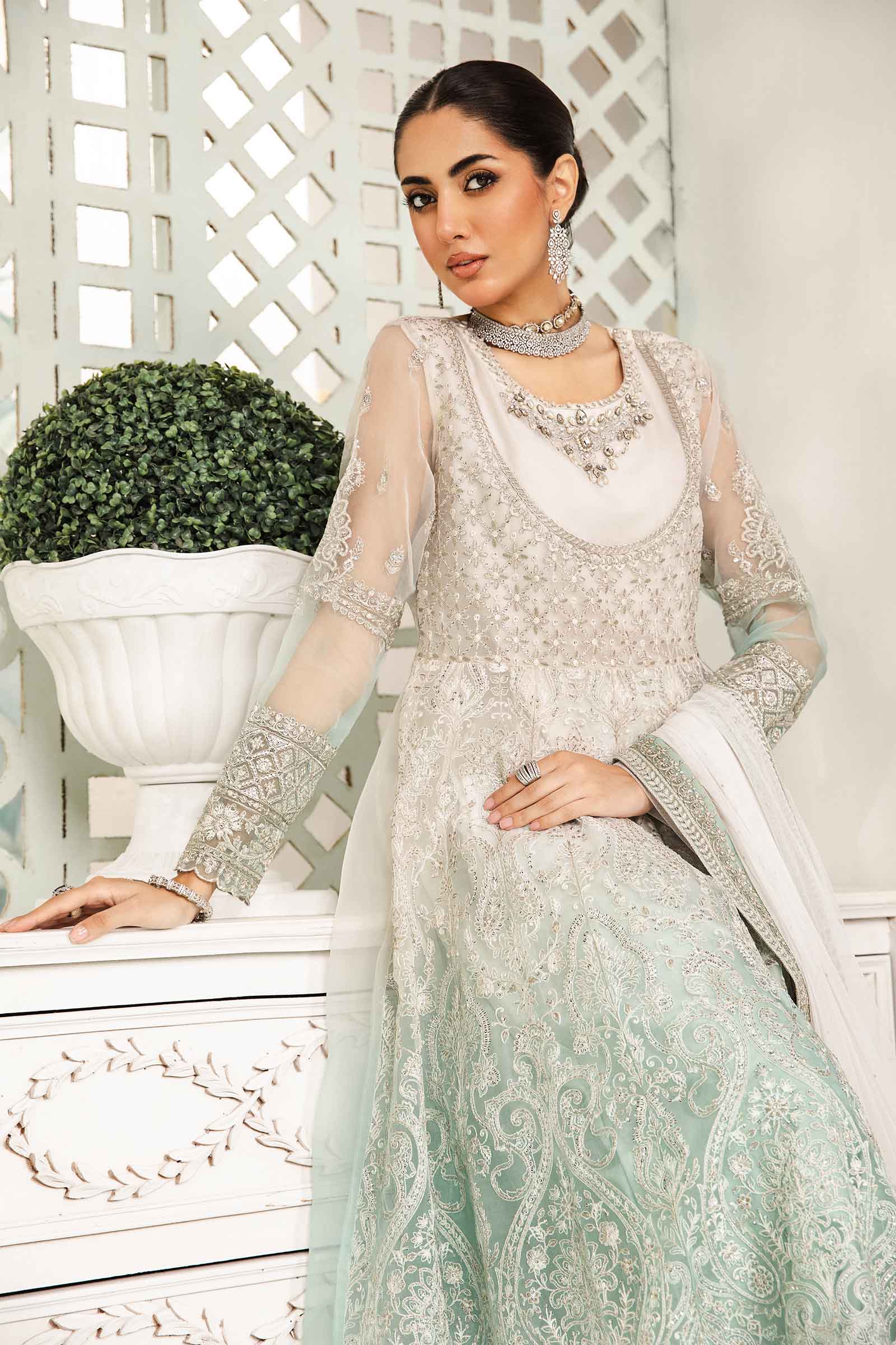 Maira B | Ready to Wear | SF-EA24-18 -  Maria B Luxury Formals -  House of Maryam