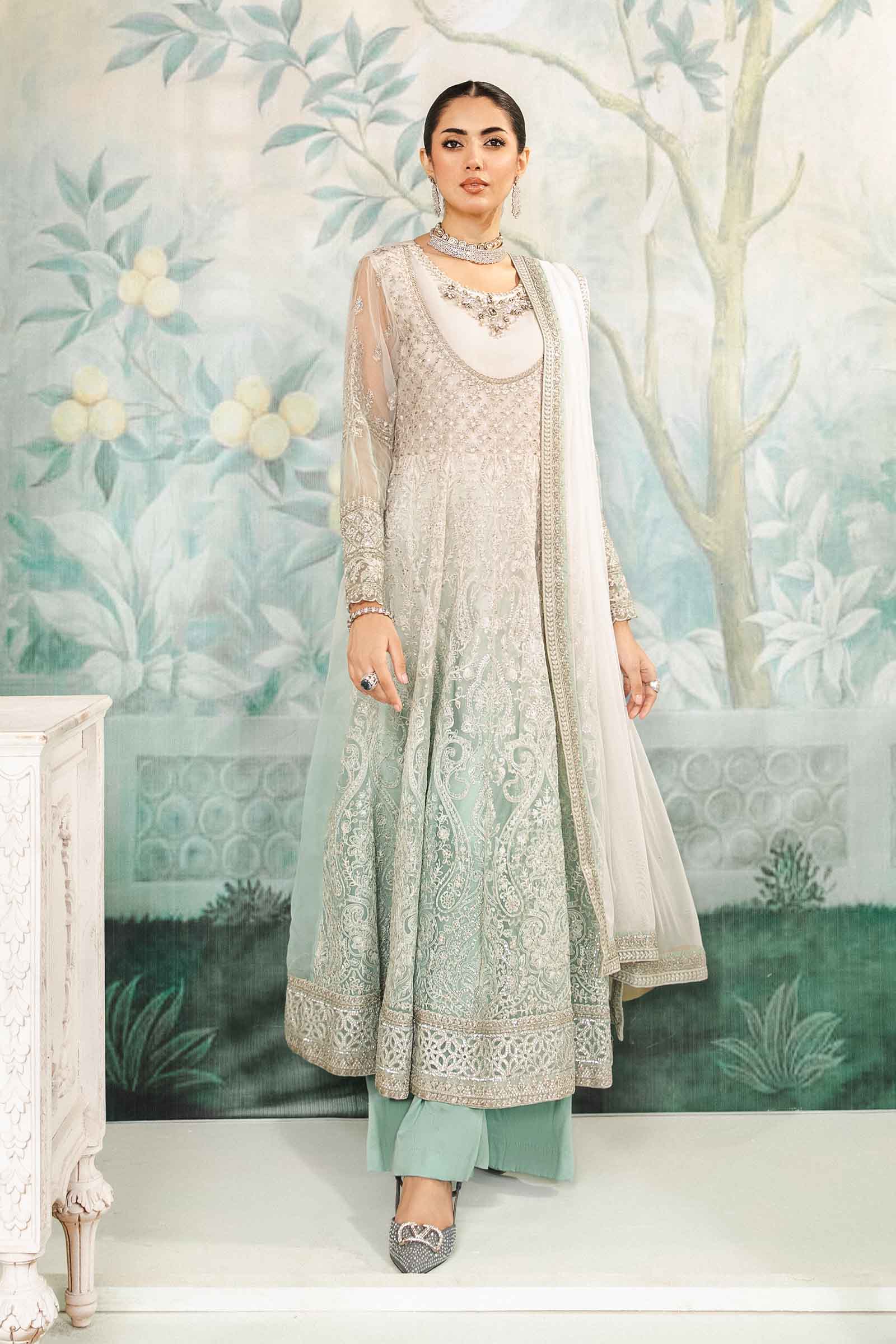 Maira B | Ready to Wear | SF-EA24-18 -  Maria B Luxury Formals -  House of Maryam