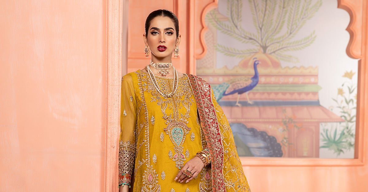 Maira B | Ready to Wear | SF-EA24-28 -  Maria B Luxury Formals -  House of Maryam
