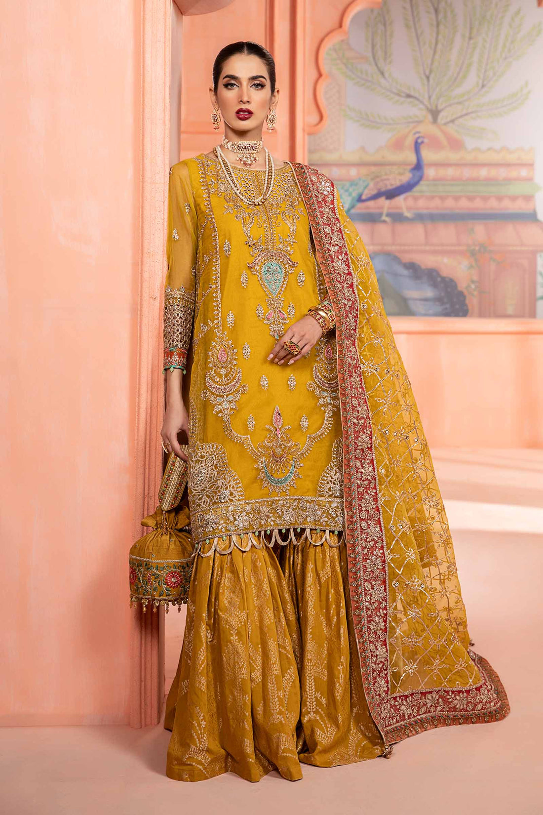 Maira B | Ready to Wear | SF-EA24-28 -  Maria B Luxury Formals -  House of Maryam