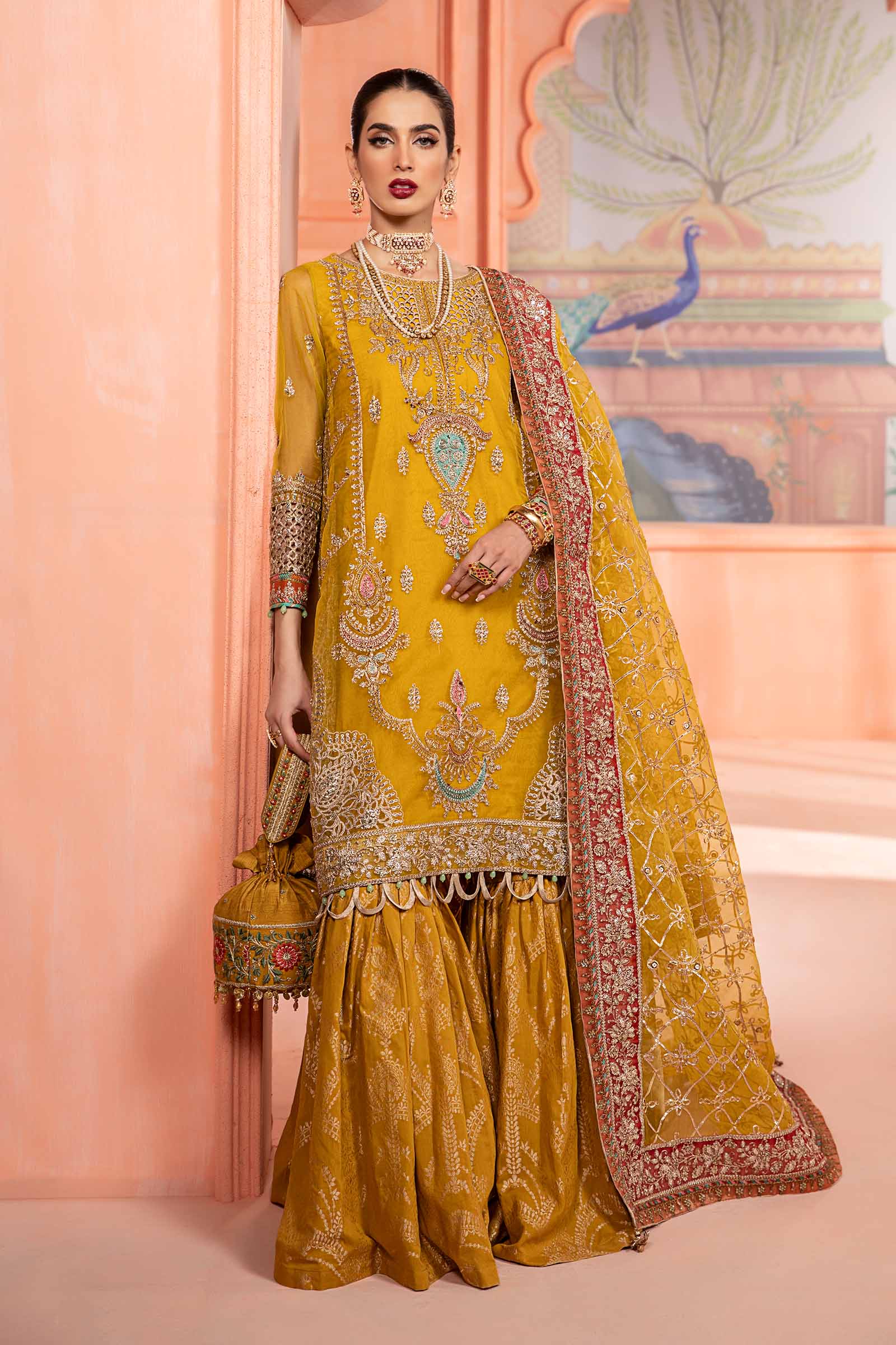 Maira B | Ready to Wear | SF-EA24-28 -  Maria B Luxury Formals -  House of Maryam