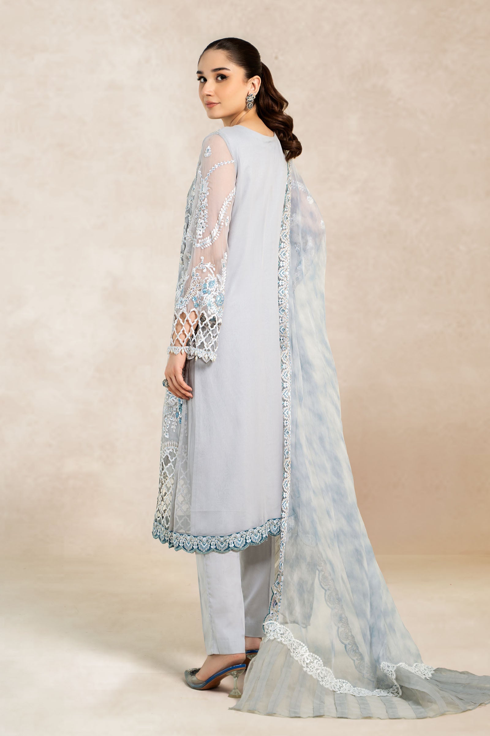 Maira B | Ready to Wear | SF-EA24-40 -  Maria B Luxury Formals -  House of Maryam