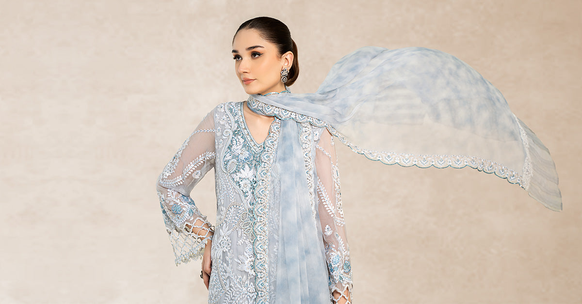 Maira B | Ready to Wear | SF-EA24-40 -  Maria B Luxury Formals -  House of Maryam