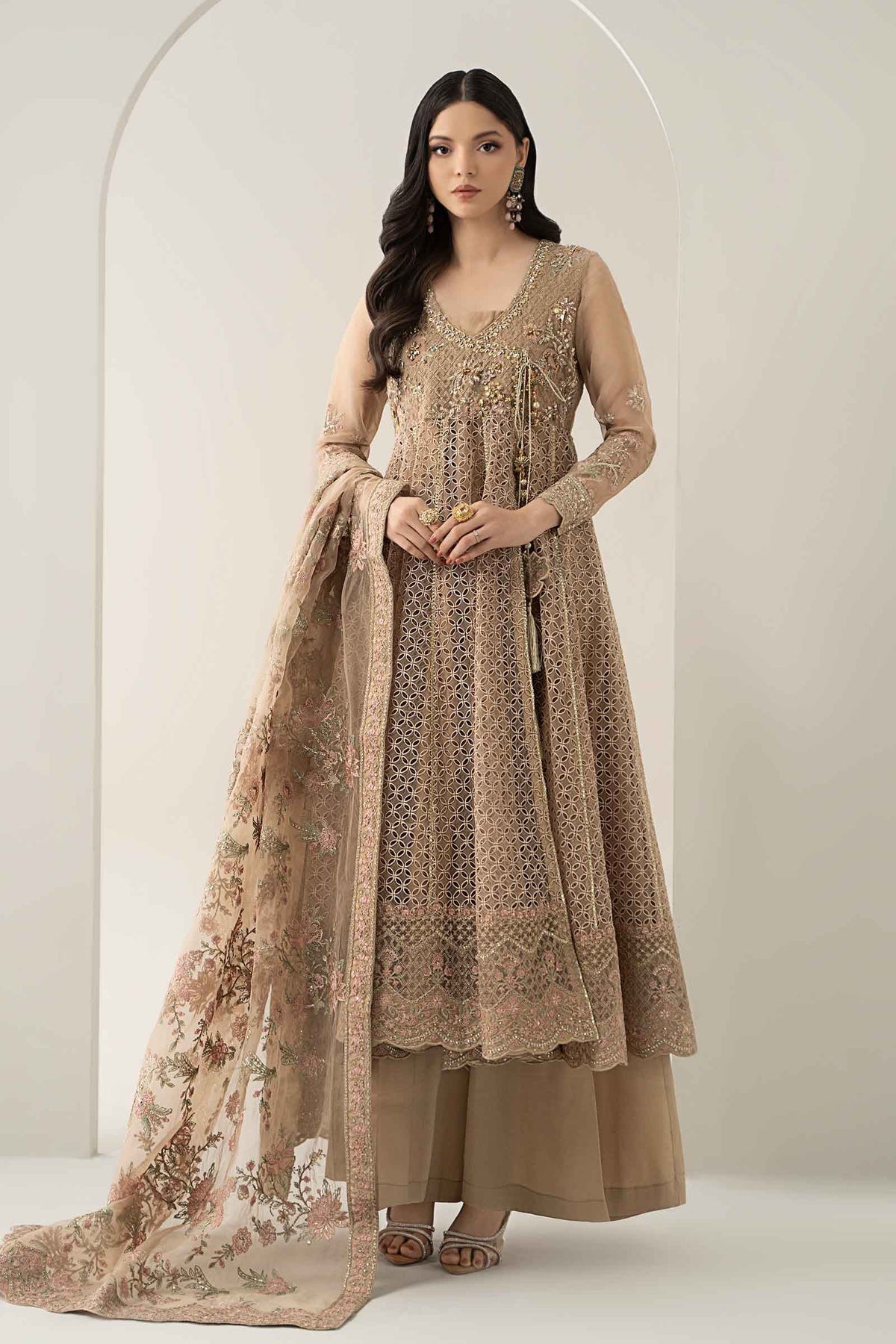Maria B | Formal Wears | SF-EA25-01 -  Maria B Ladies Clothes - Original Designer Dress - House of Maryam