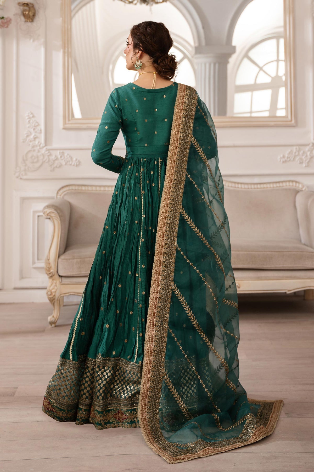 Maria B | Formal Wears | SF-EA25-04 -  Maria B Ladies Clothes - Original Designer Dress - House of Maryam