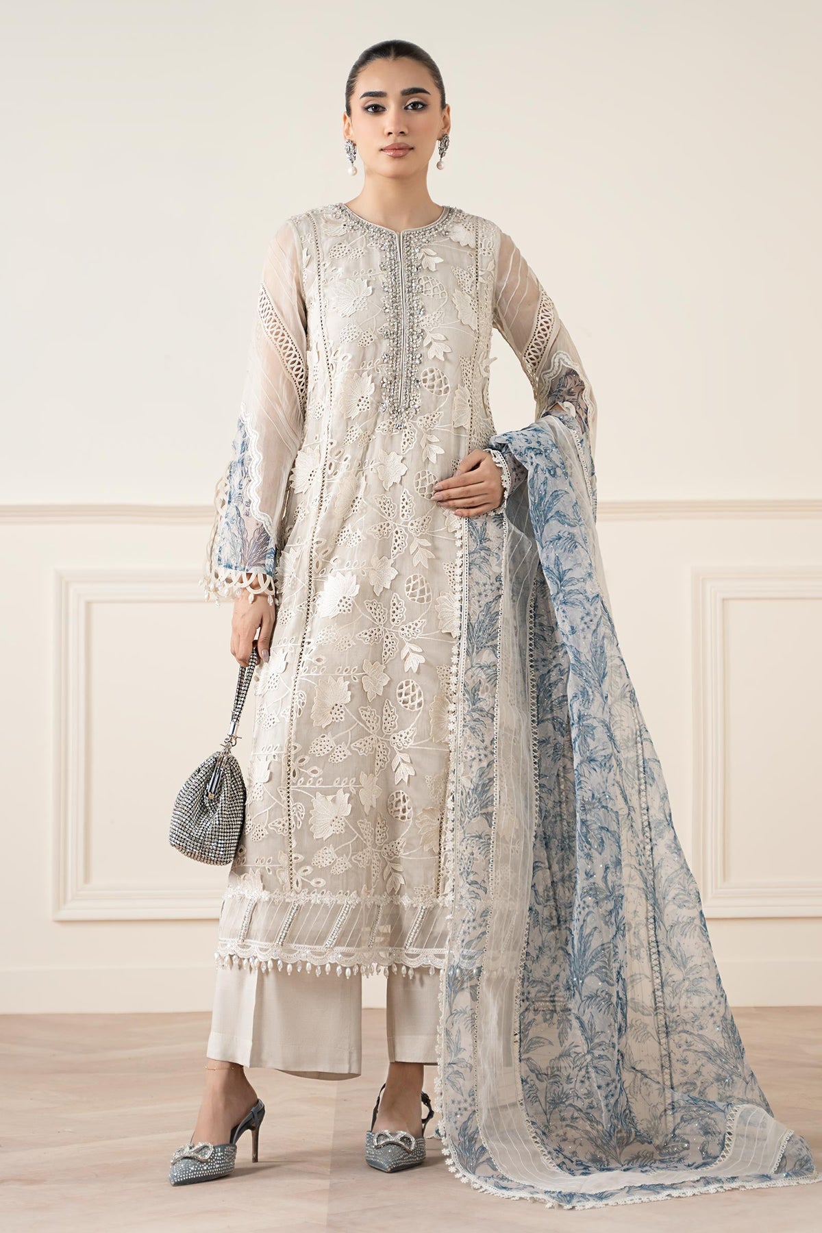Maria B | Formal Wears | SF-EA25-05 -  Maria B Ladies Clothes - Original Designer Dress - House of Maryam