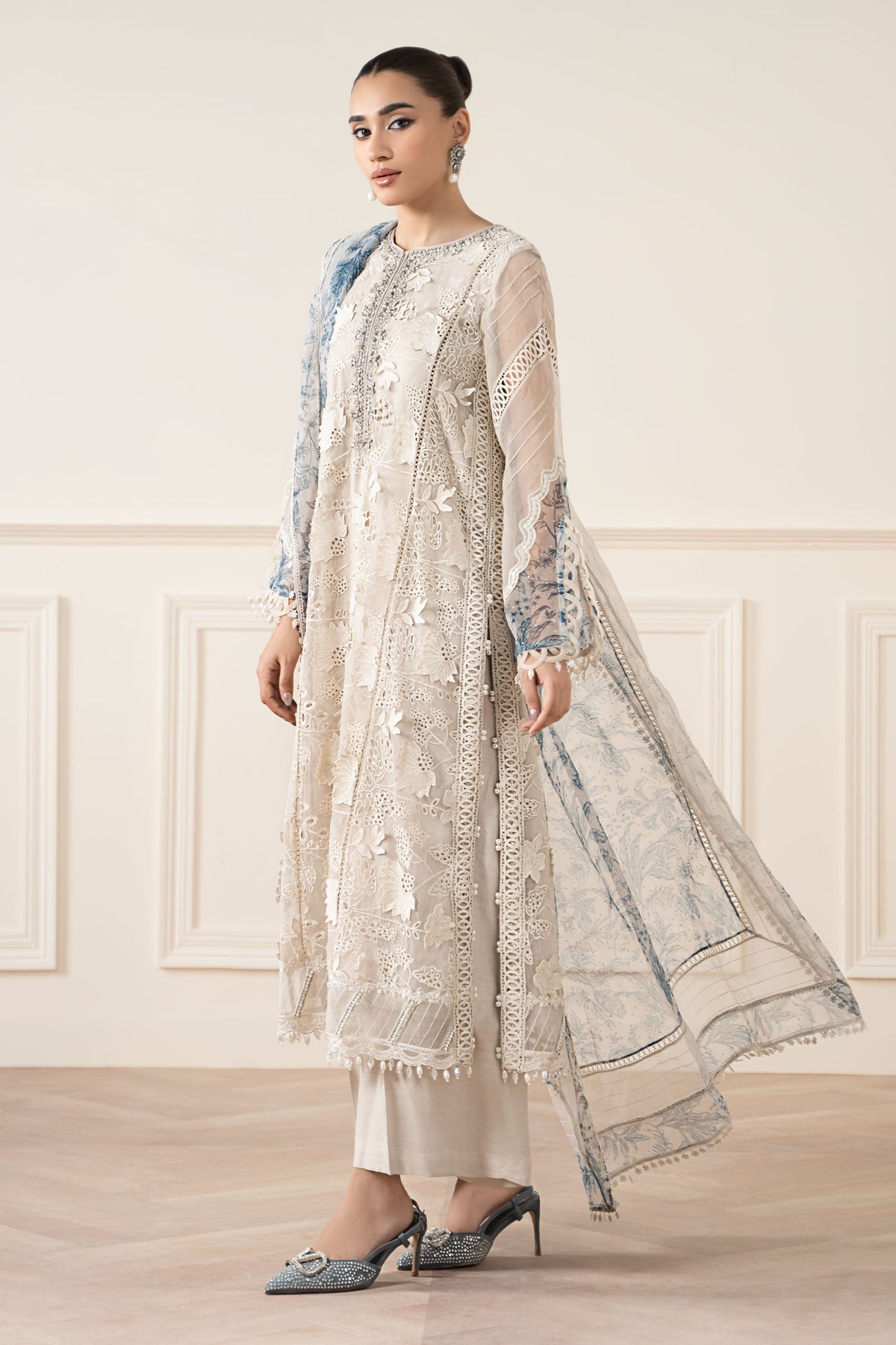 Maria B | Formal Wears | SF-EA25-05 -  Maria B Ladies Clothes - Original Designer Dress - House of Maryam