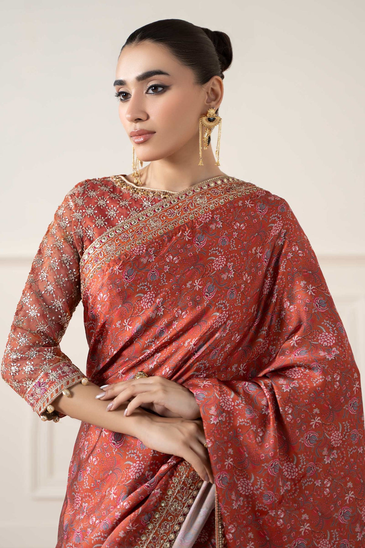 Maria B | Formal Wears | SF-EA25-12 -  Maria B Ladies Clothes - Original Designer Dress - House of Maryam