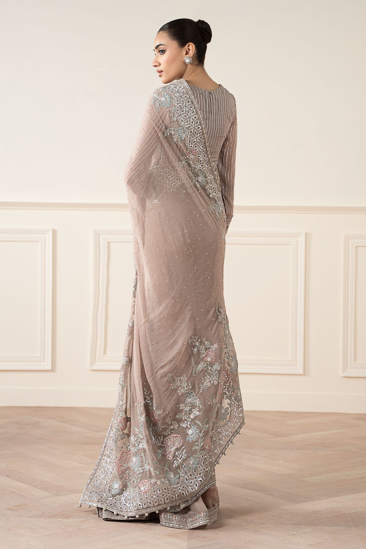 Maria B | Formal Wears | SF-EA25-13 -  Maria B Ladies Clothes - Original Designer Dress - House of Maryam