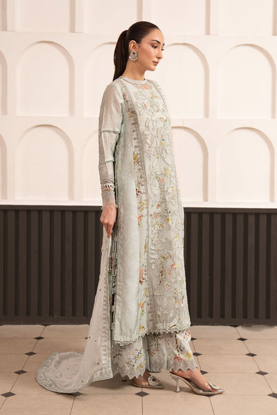 Maria B | Luxury Formals Pre Fall | SF-EA26-24-Ice Blue