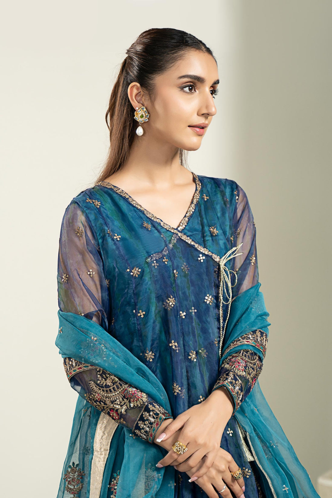 Maira B | Ready to Wear | SF-EF22-43R1 -  Maria B Luxury Formals -  House of Maryam