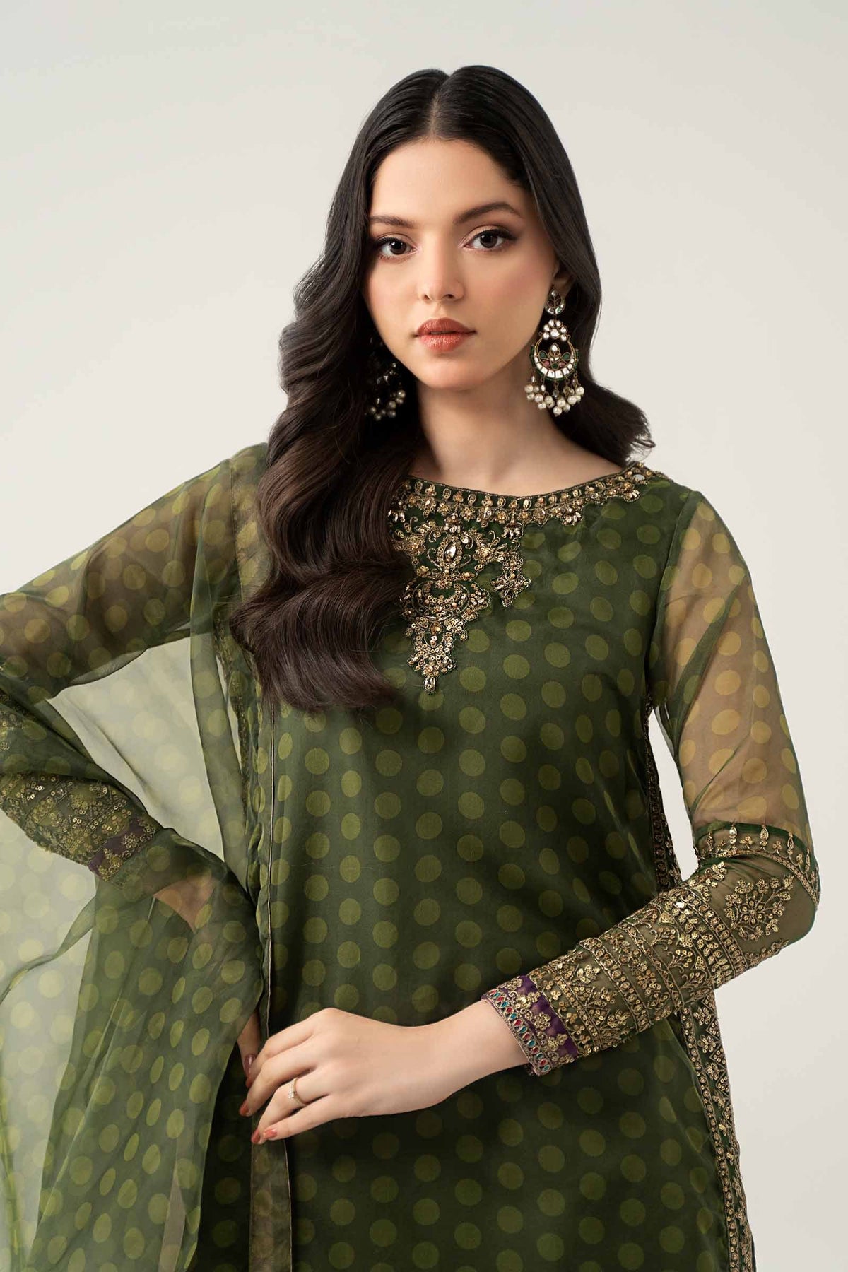 Maria B | Formal Wears | SF-EF23-08R1 -  Maria B Ladies Clothes - Original Designer Dress - House of Maryam
