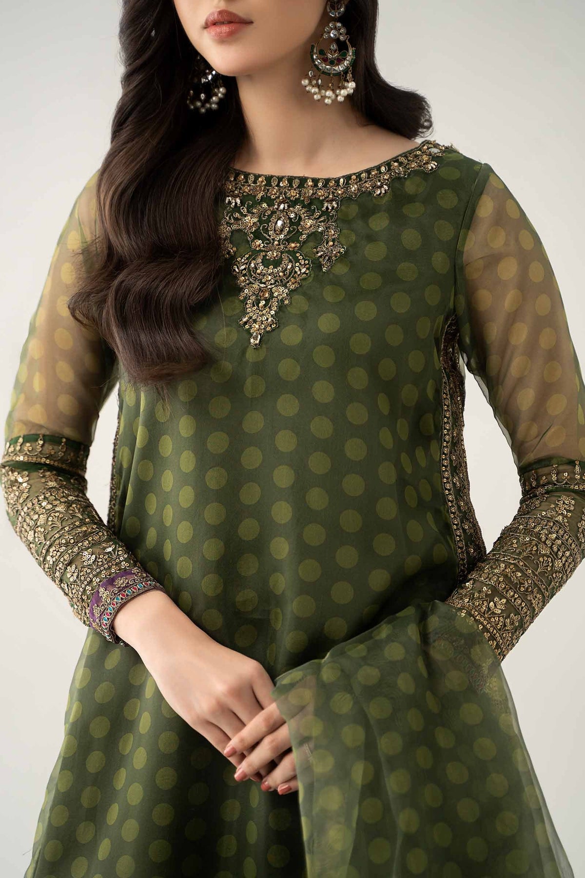 Maria B | Formal Wears | SF-EF23-08R1 -  Maria B Ladies Clothes - Original Designer Dress - House of Maryam