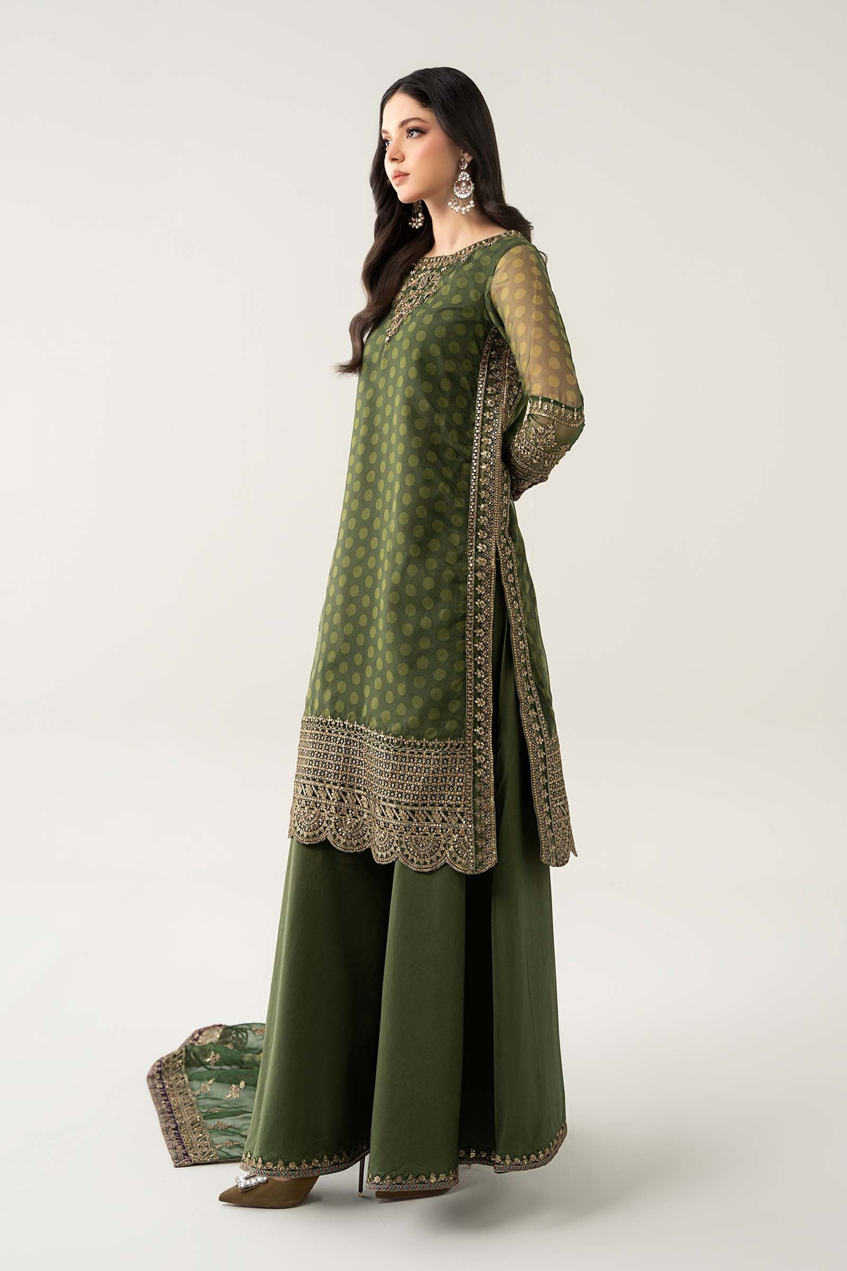 Maria B | Formal Wears | SF-EF23-08R1 -  Maria B Ladies Clothes - Original Designer Dress - House of Maryam