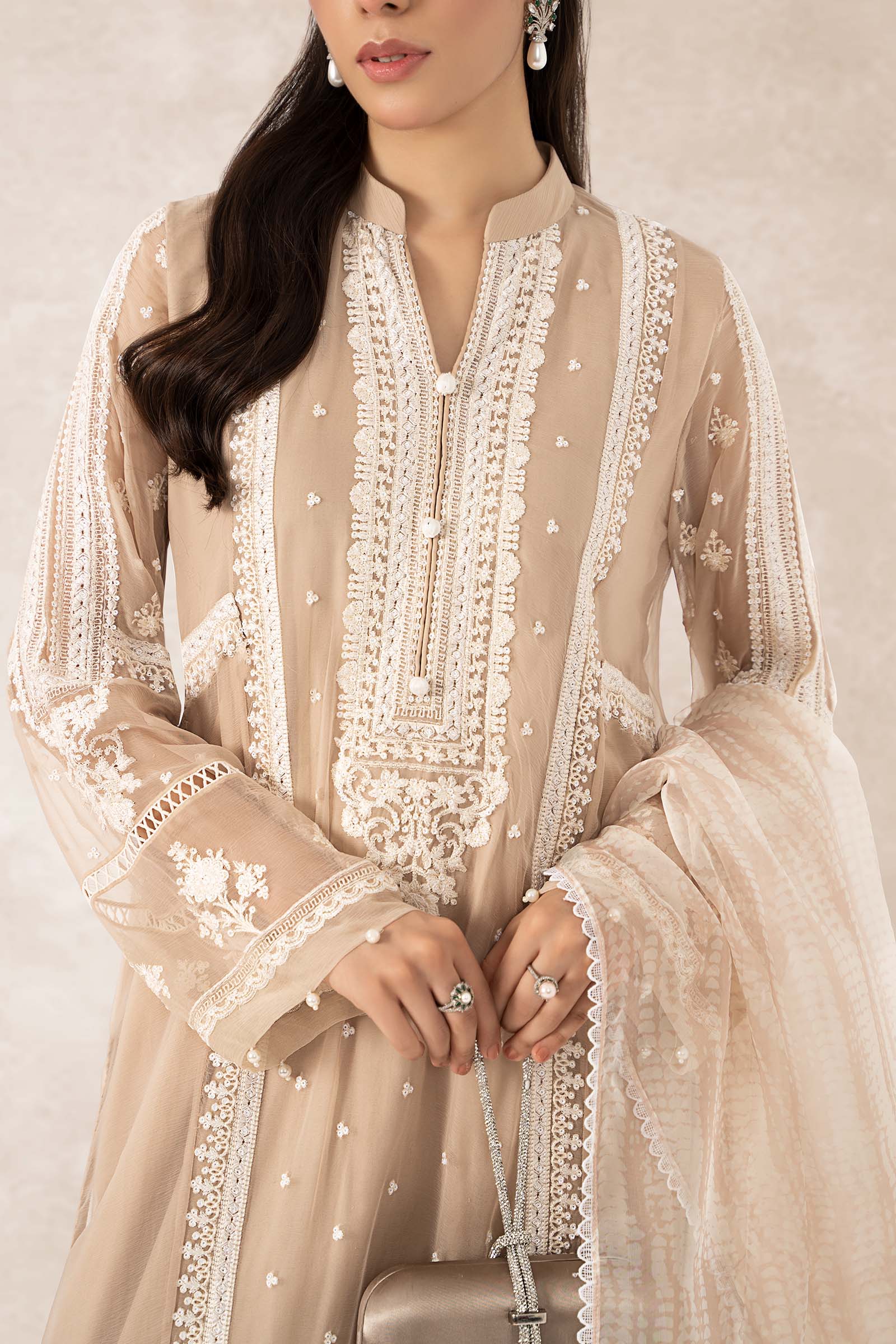 Maira B | Ready to Wear | SF-EF23-26R1 -  Maria B Luxury Formals -  House of Maryam