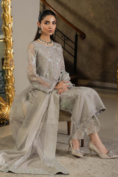 Maria B | Formal Wears | SF-EF25-15 -  Maria B Ladies Clothes - Original Designer Dress - House of Maryam