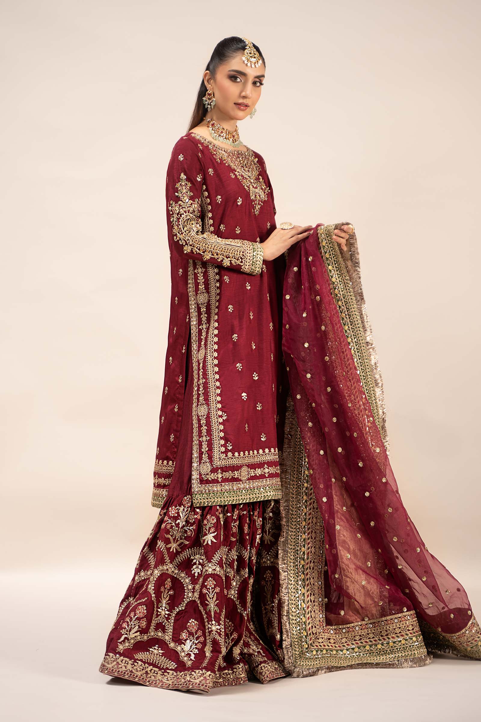 Maira B | Ready to Wear | SF-EF25-01 -  Maria B Luxury Formals -  House of Maryam