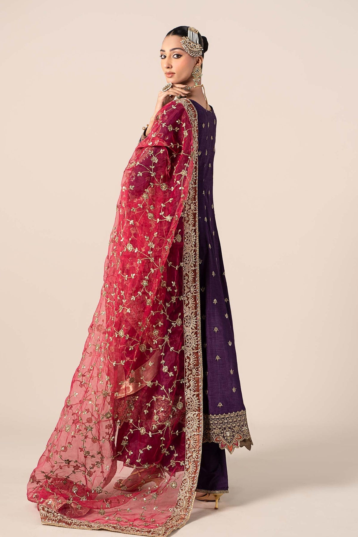Maria B | Formal Wears | SF-EF25-02 -  Maria B Ladies Clothes - Original Designer Dress - House of Maryam