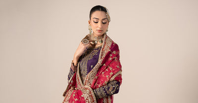 Maria B | Formal Wears | SF-EF25-02 -  Maria B Ladies Clothes - Original Designer Dress - House of Maryam