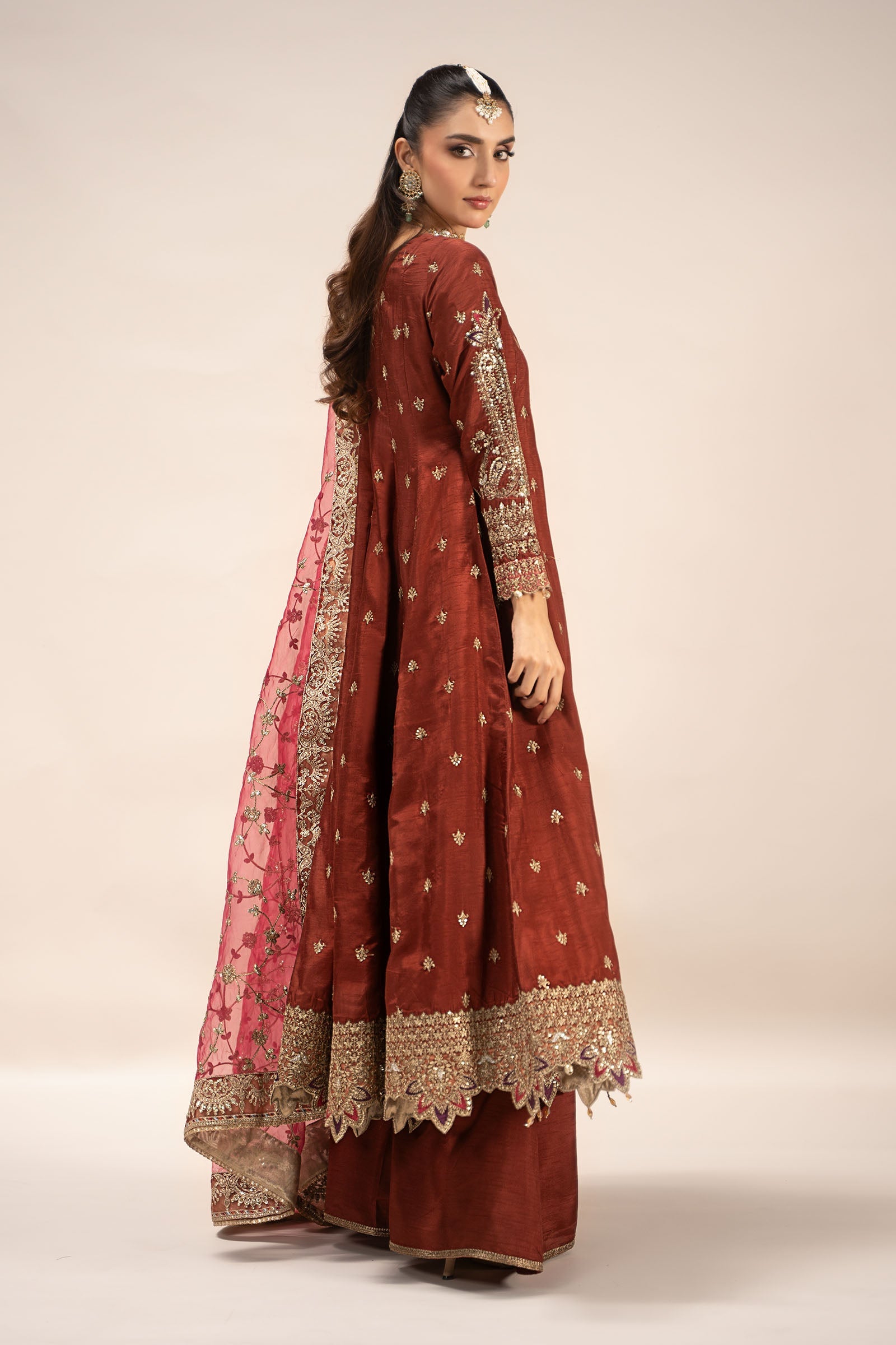 Maria B | Formal Wears | SF-EF25-02 -  Maria B Ladies Clothes - Original Designer Dress - House of Maryam