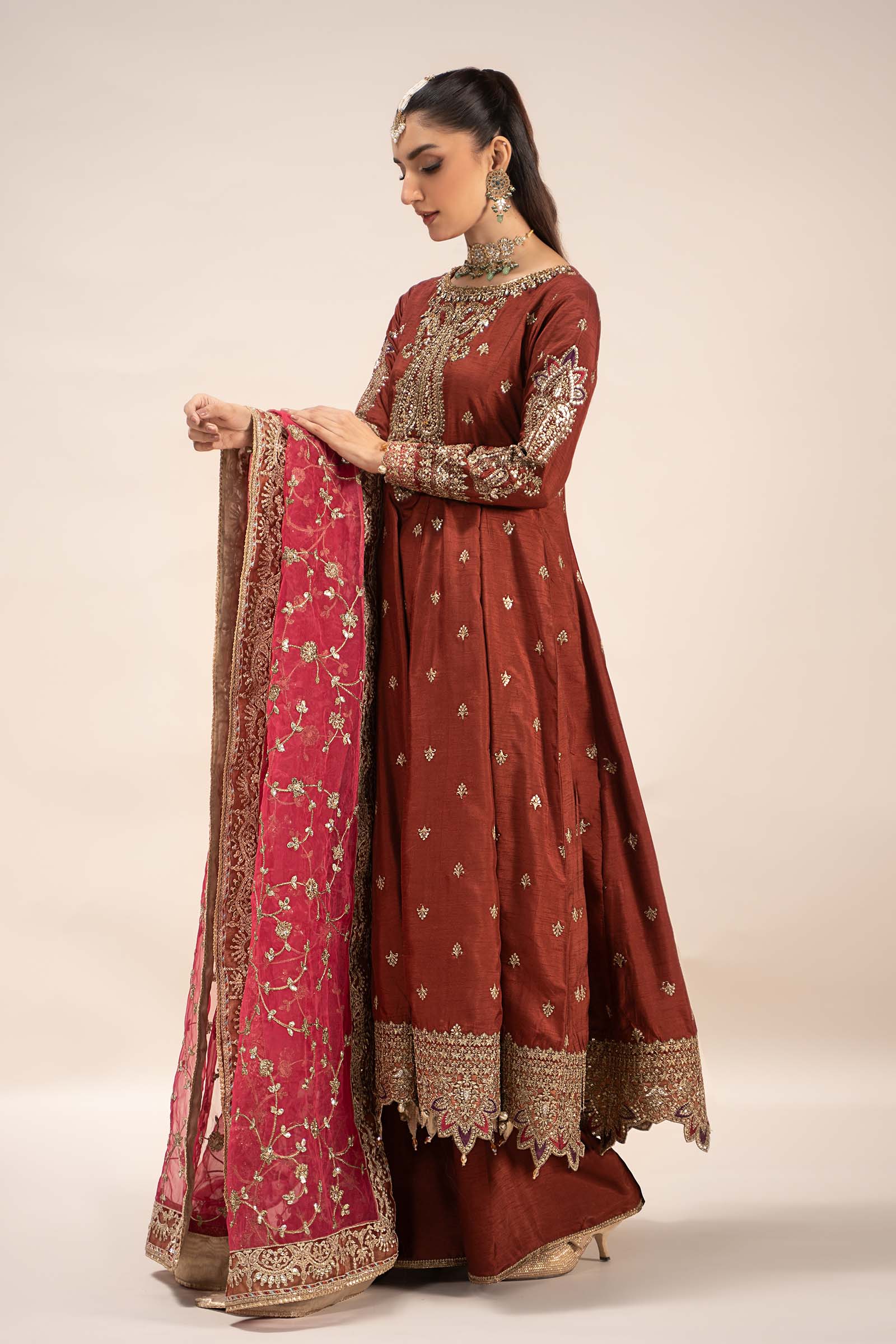 Maira B | Ready to Wear | SF-EF25-02 -  Maria B Luxury Formals -  House of Maryam