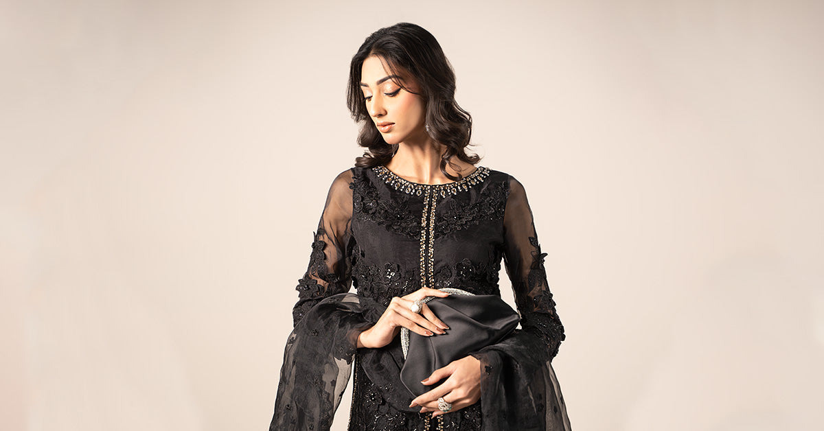 Maira B | Ready to Wear | SF-EF25-04 -  Maria B Luxury Formals -  House of Maryam