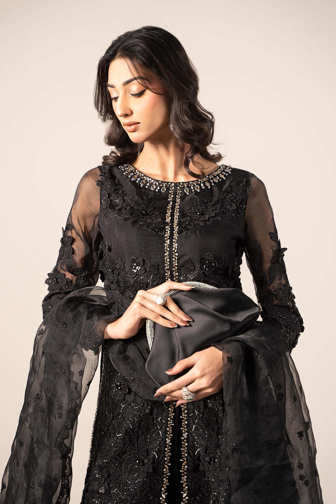 Maira B | Ready to Wear | SF-EF25-04 -  Maria B Luxury Formals -  House of Maryam