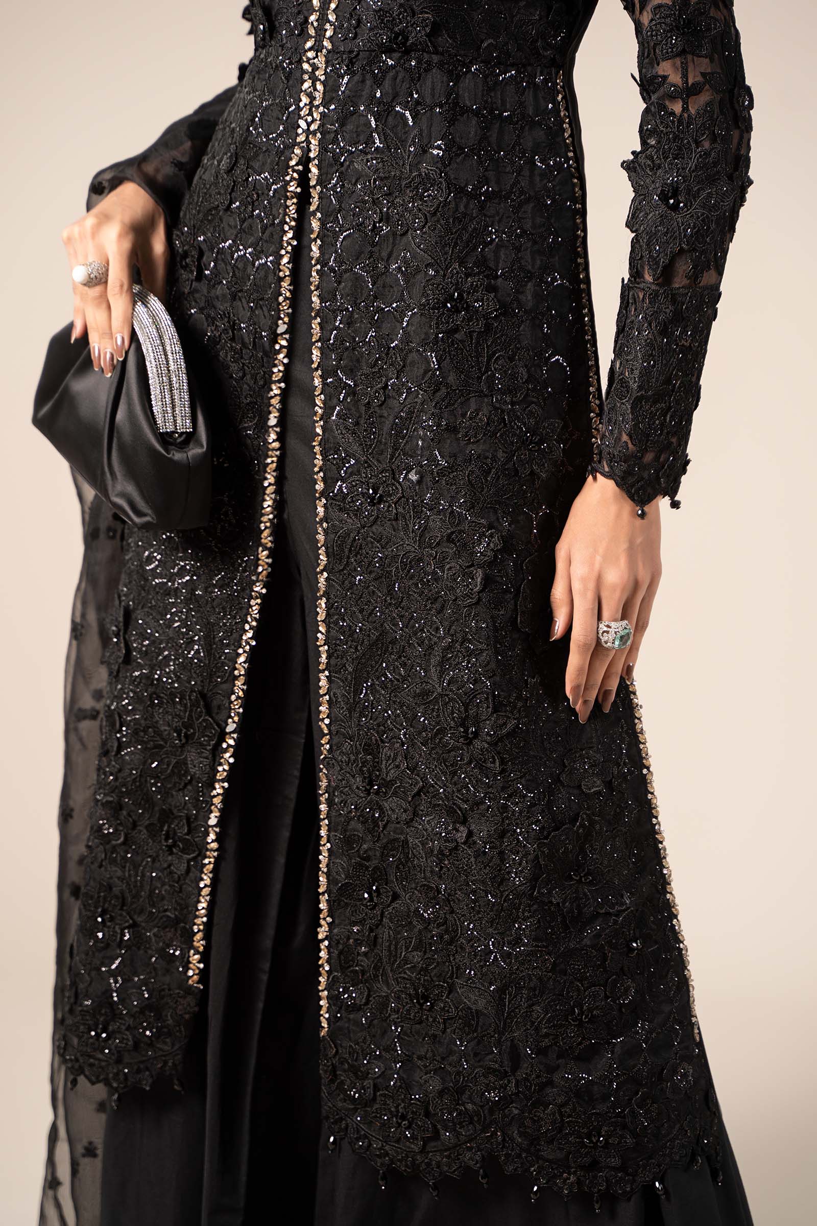 Maira B | Ready to Wear | SF-EF25-04 -  Maria B Luxury Formals -  House of Maryam