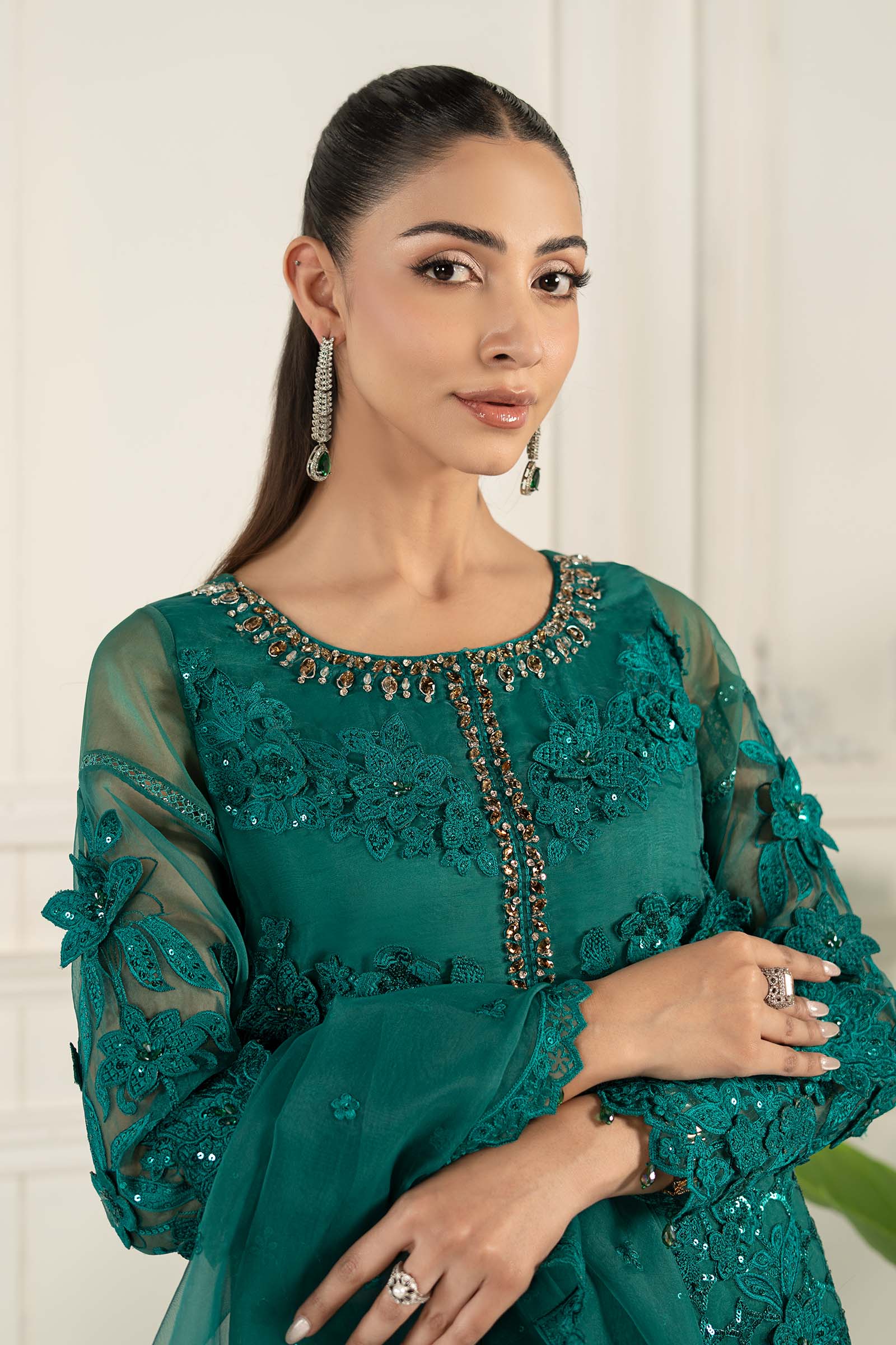 Maira B | Ready to Wear | SF-EF25-04 -  Maria B Luxury Formals -  House of Maryam