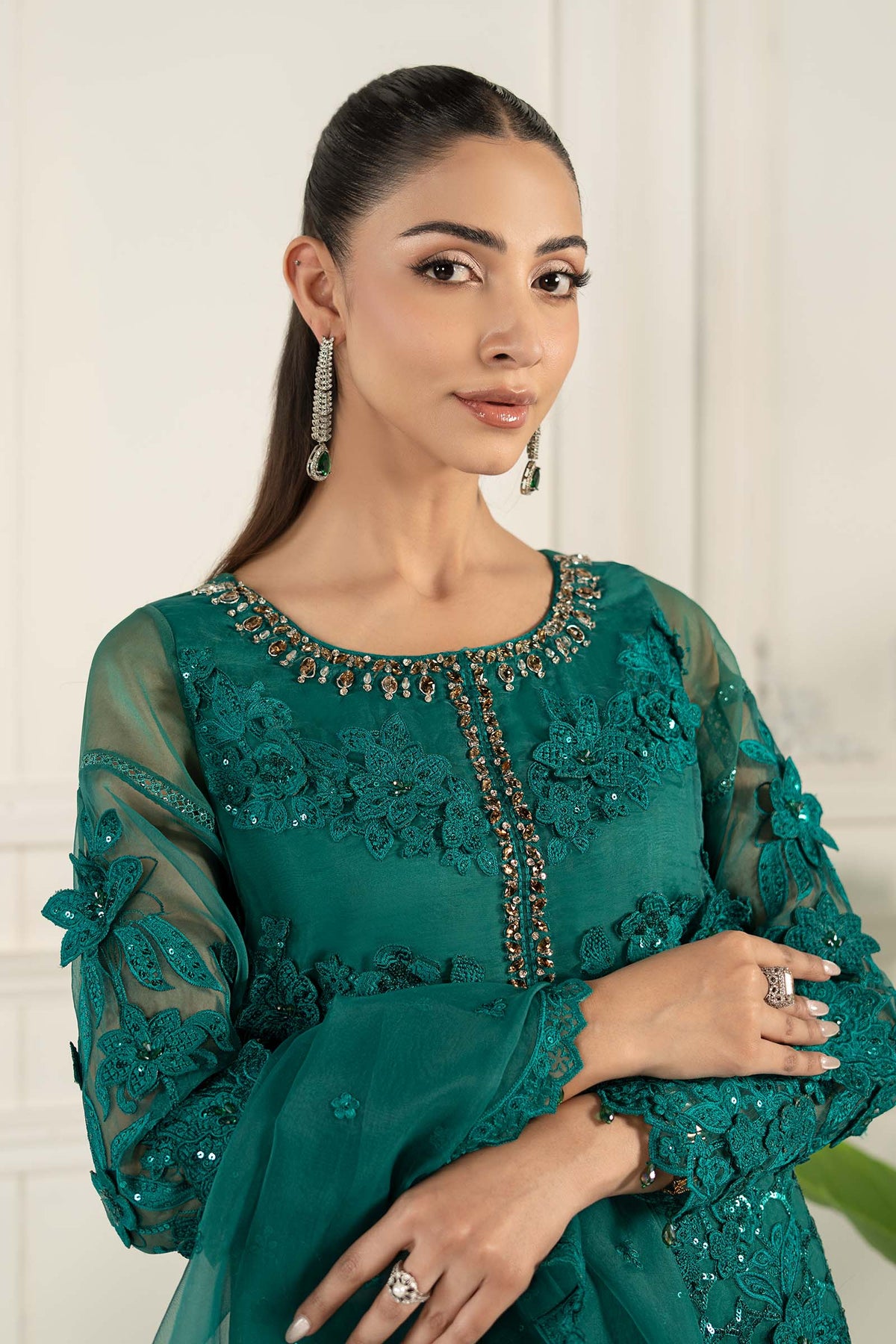Maria B | Formal Wears | SF-EF25-04 -  Maria B Ladies Clothes - Original Designer Dress - House of Maryam