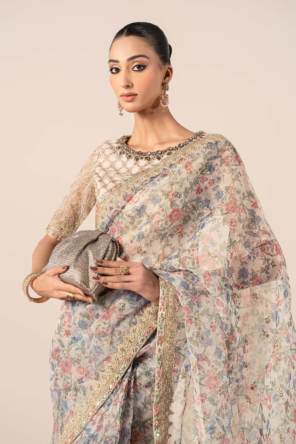 Maria B | Formal Wears | SF-EF25-08 -  Maria B Ladies Clothes - Original Designer Dress - House of Maryam