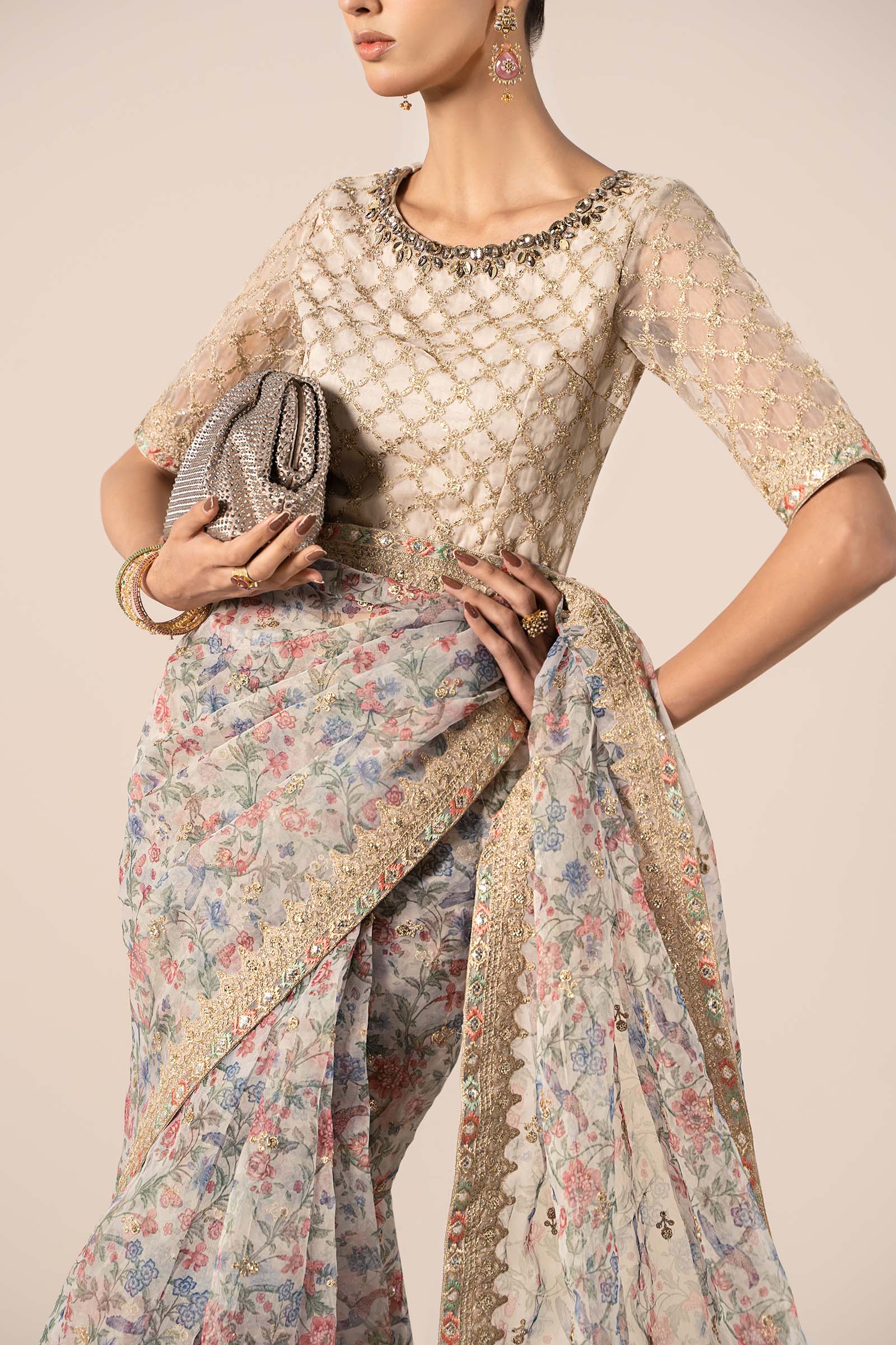 Maira B | Ready to Wear | SF-EF25-08 -  Maria B Luxury Formals -  House of Maryam