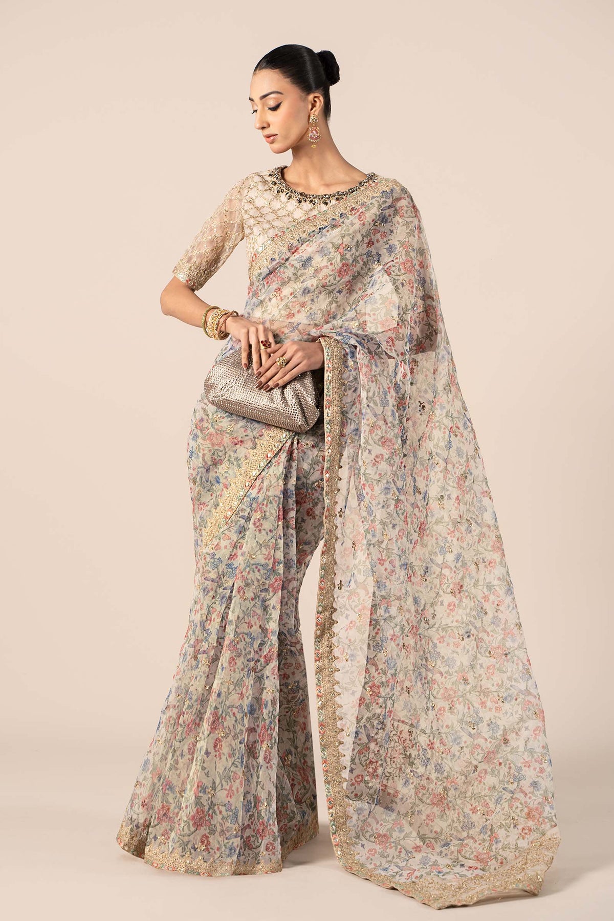 Maria B | Formal Wears | SF-EF25-08 -  Maria B Ladies Clothes - Original Designer Dress - House of Maryam