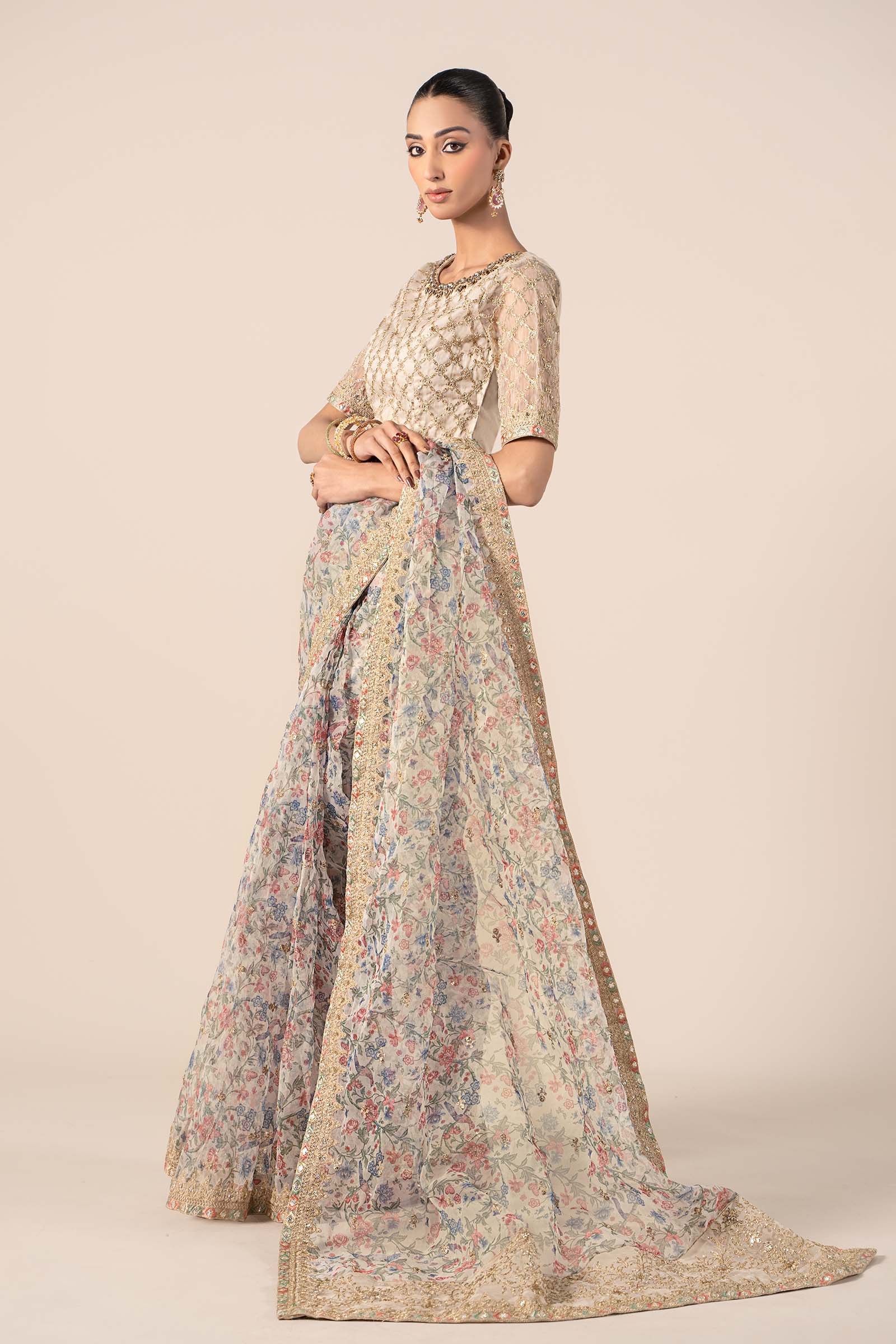 Maira B | Ready to Wear | SF-EF25-08 -  Maria B Luxury Formals -  House of Maryam