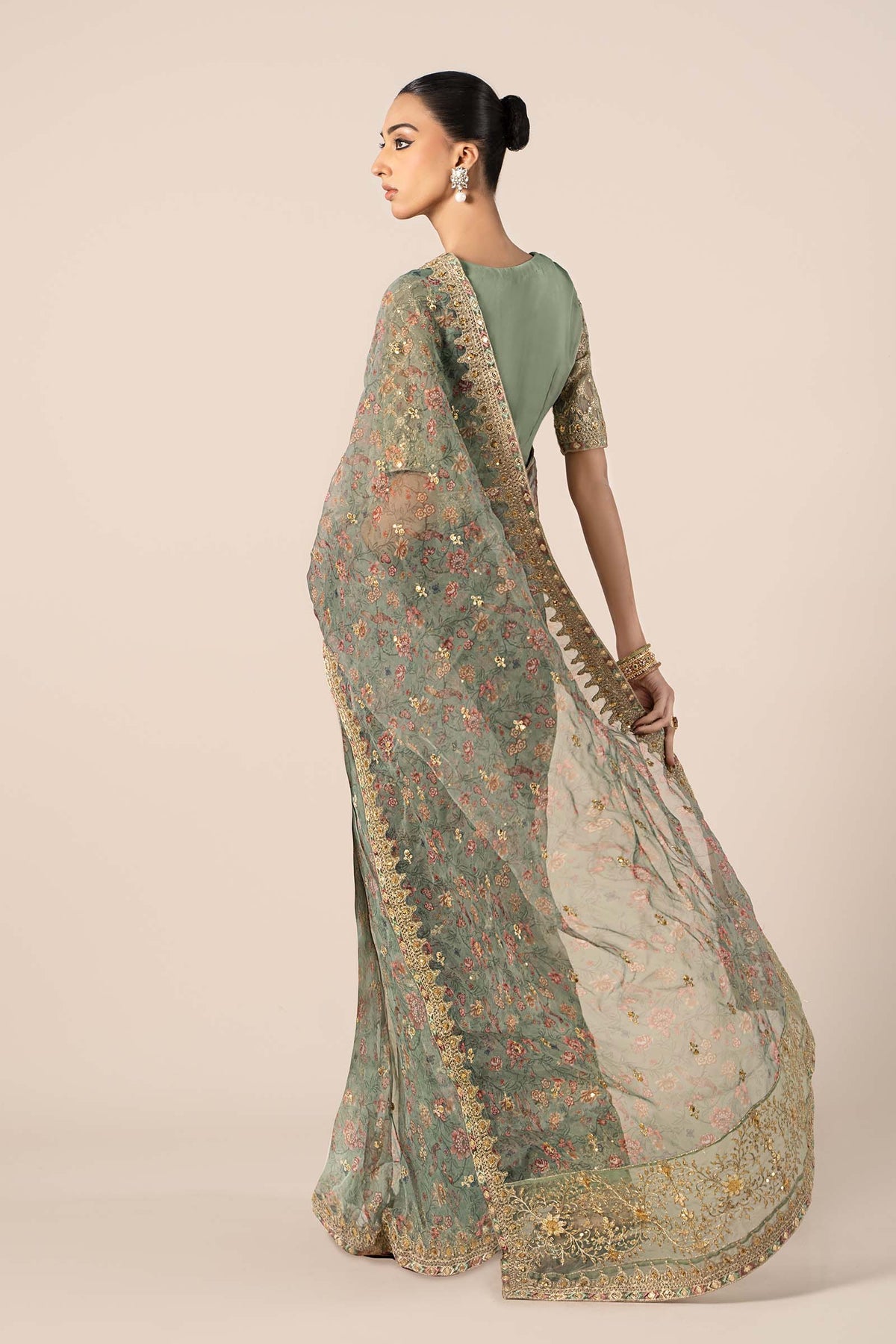 Maria B | Formal Wears | SF-EF25-08 -  Maria B Ladies Clothes - Original Designer Dress - House of Maryam