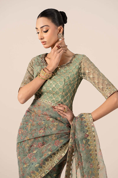 Maria B | Formal Wears | SF-EF25-08 -  Maria B Ladies Clothes - Original Designer Dress - House of Maryam