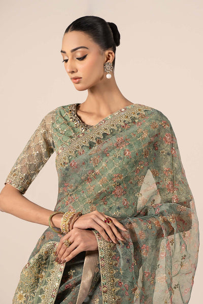 Maria B | Formal Wears | SF-EF25-08 -  Maria B Ladies Clothes - Original Designer Dress - House of Maryam