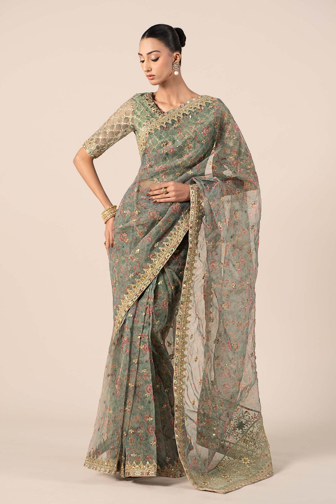 Maira B | Ready to Wear | SF-EF25-08 -  Maria B Luxury Formals -  House of Maryam