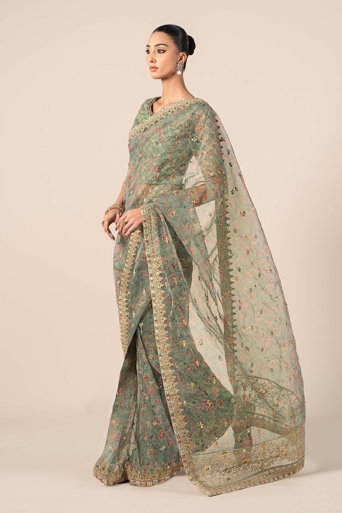 Maria B | Formal Wears | SF-EF25-08 -  Maria B Ladies Clothes - Original Designer Dress - House of Maryam