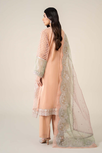 Maria B | Pre Fall 25 | Organza Suit 18 -  Maria B Ladies Clothes - Original Designer Dress - House of Maryam