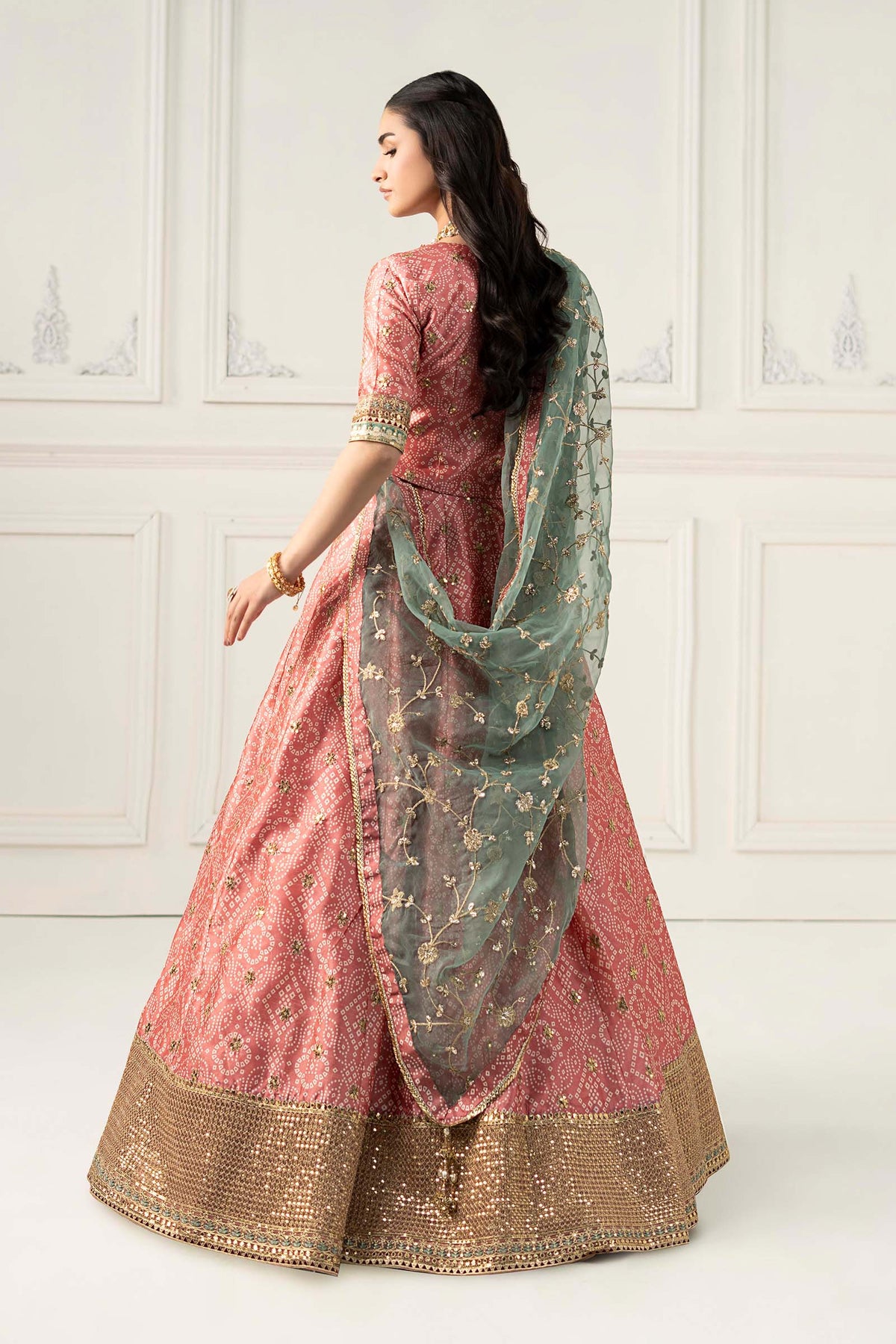 Maria B | Formal Wears | SF-EF25-11 -  Maria B Ladies Clothes - Original Designer Dress - House of Maryam