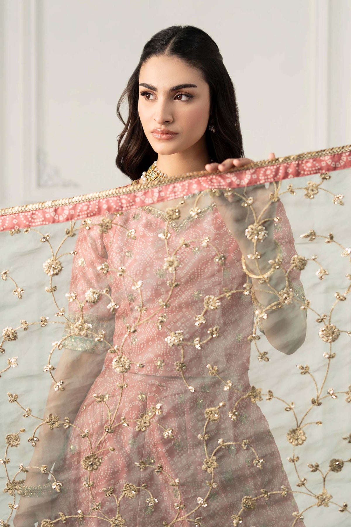 Maria B | Formal Wears | SF-EF25-11 -  Maria B Ladies Clothes - Original Designer Dress - House of Maryam