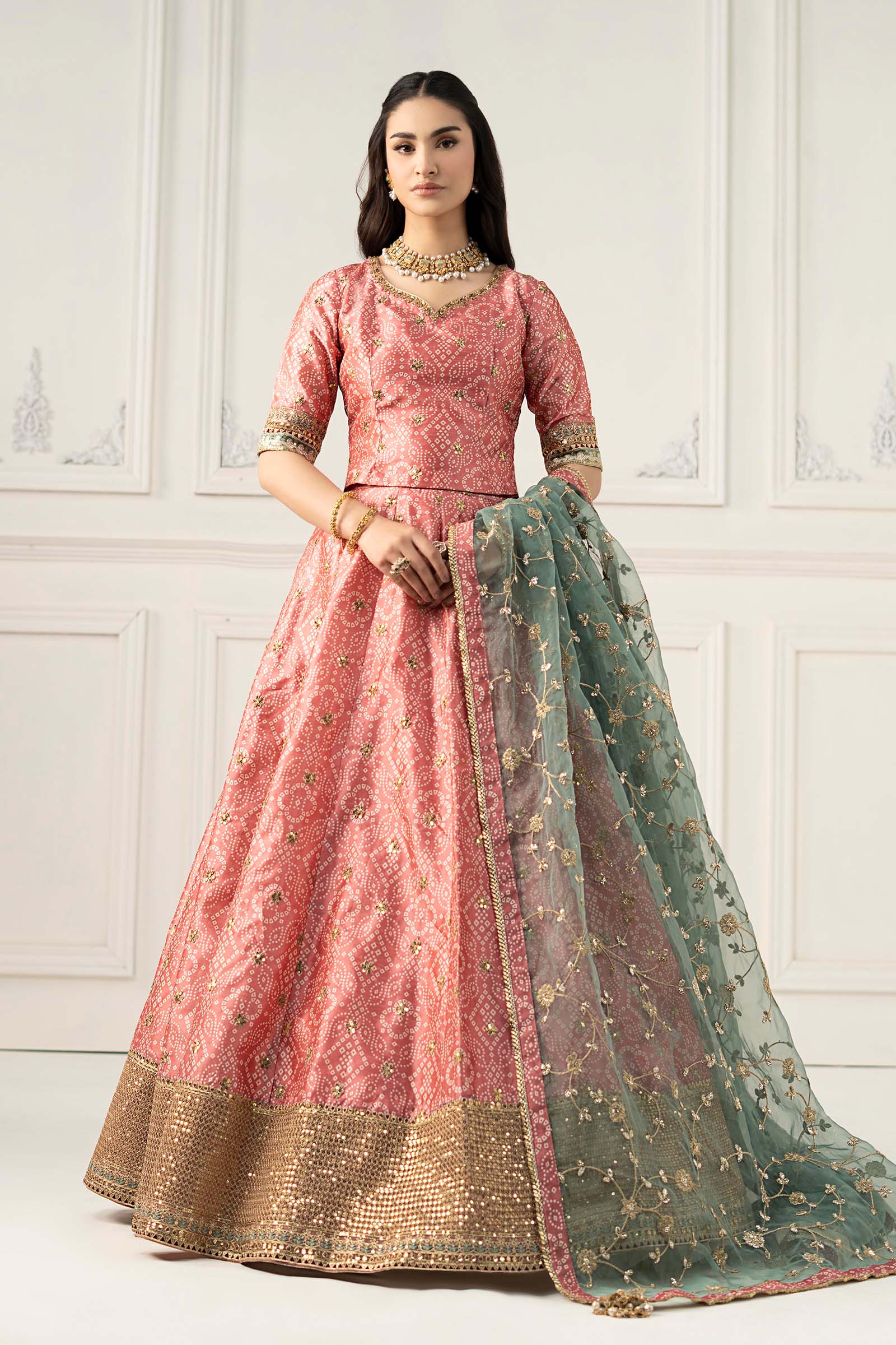 Maira B | Ready to Wear | SF-EF25-11 -  Maria B Luxury Formals -  House of Maryam