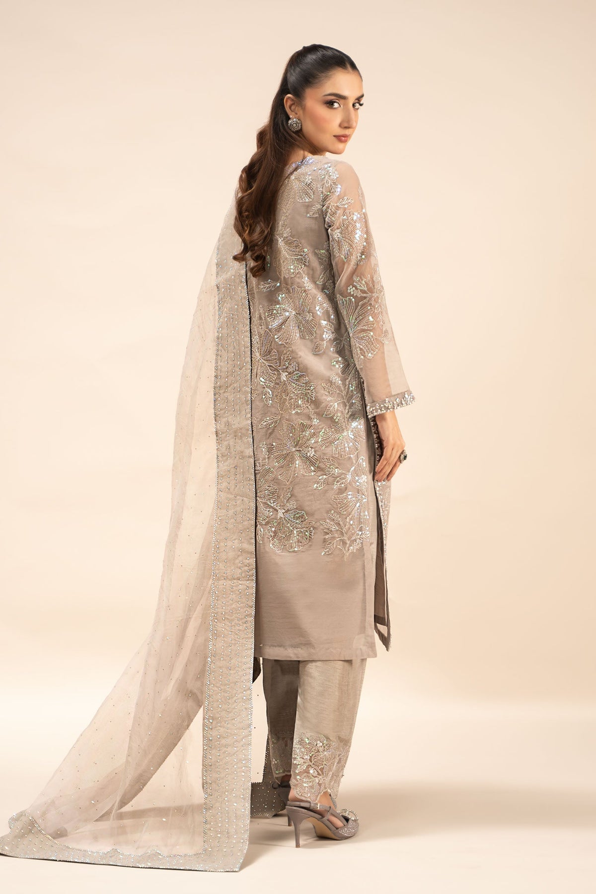 Maria B | Formal Wears | SF-EF25-15 -  Maria B Ladies Clothes - Original Designer Dress - House of Maryam