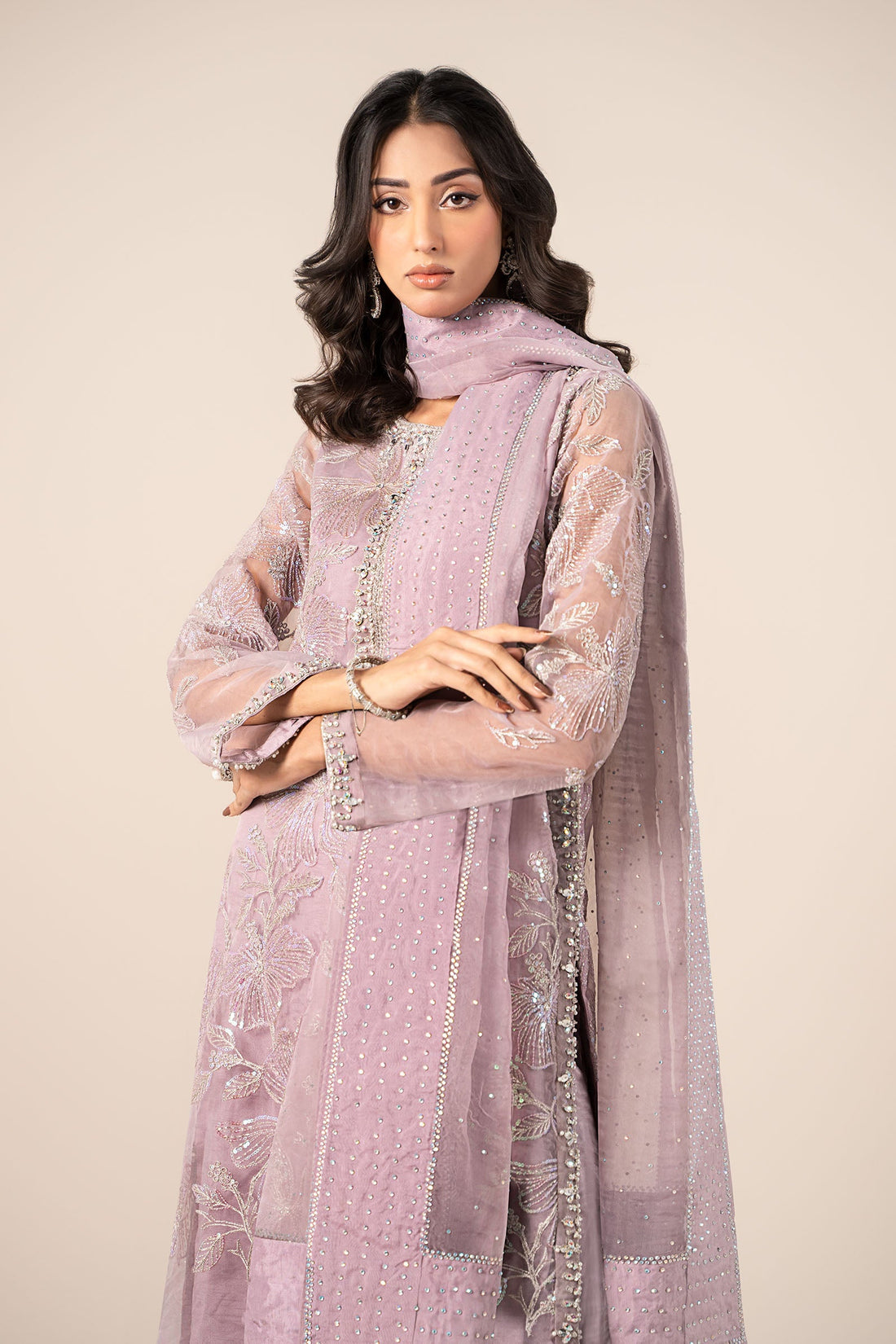 Maira B | Ready to Wear | SF-EF25-15 -  Maria B Luxury Formals -  House of Maryam