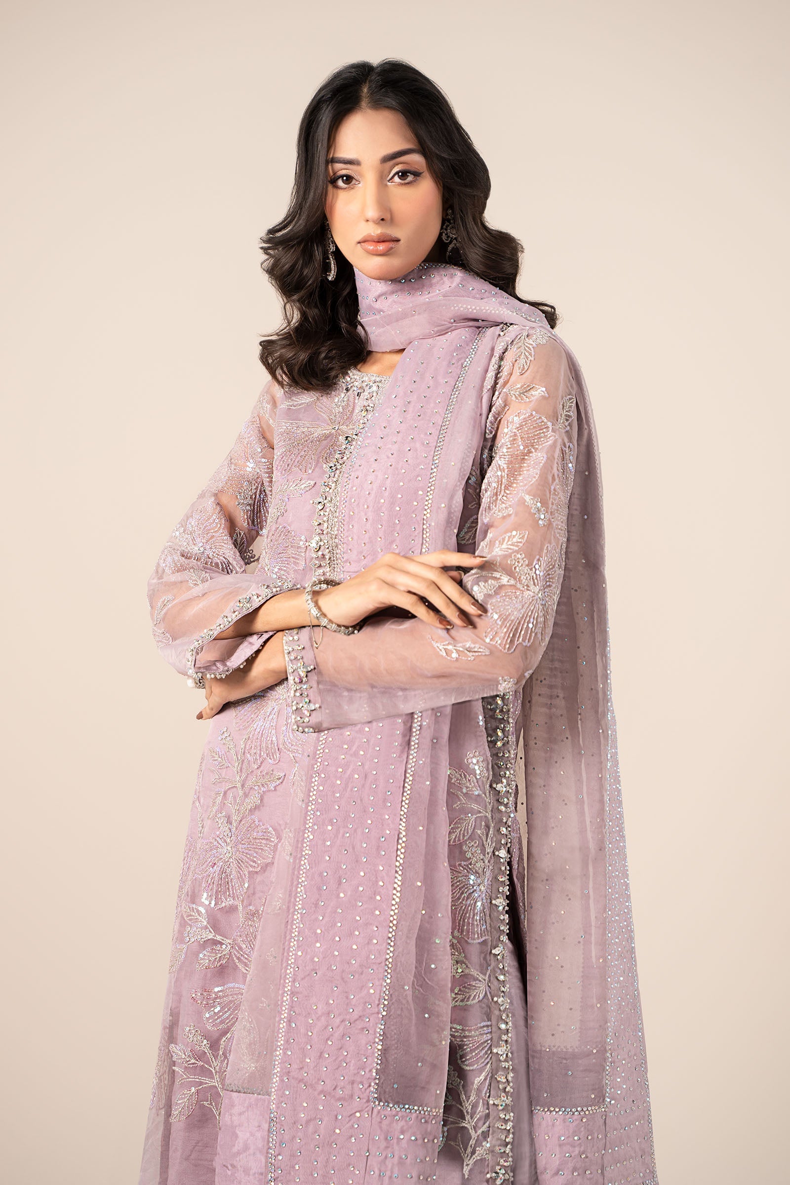 Maira B | Ready to Wear | SF-EF25-15 -  Maria B Luxury Formals -  House of Maryam