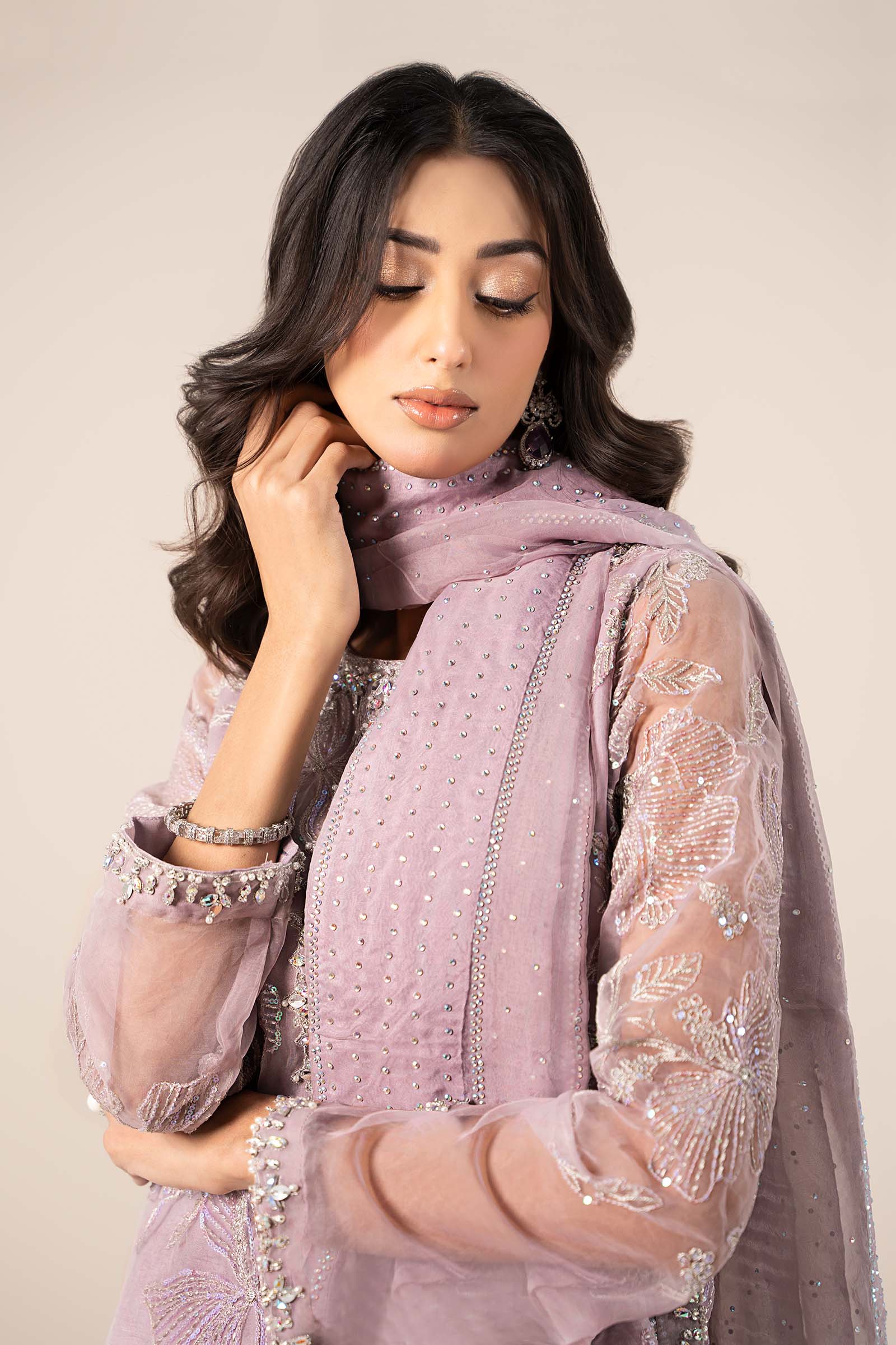 Maira B | Ready to Wear | SF-EF25-15 -  Maria B Luxury Formals -  House of Maryam