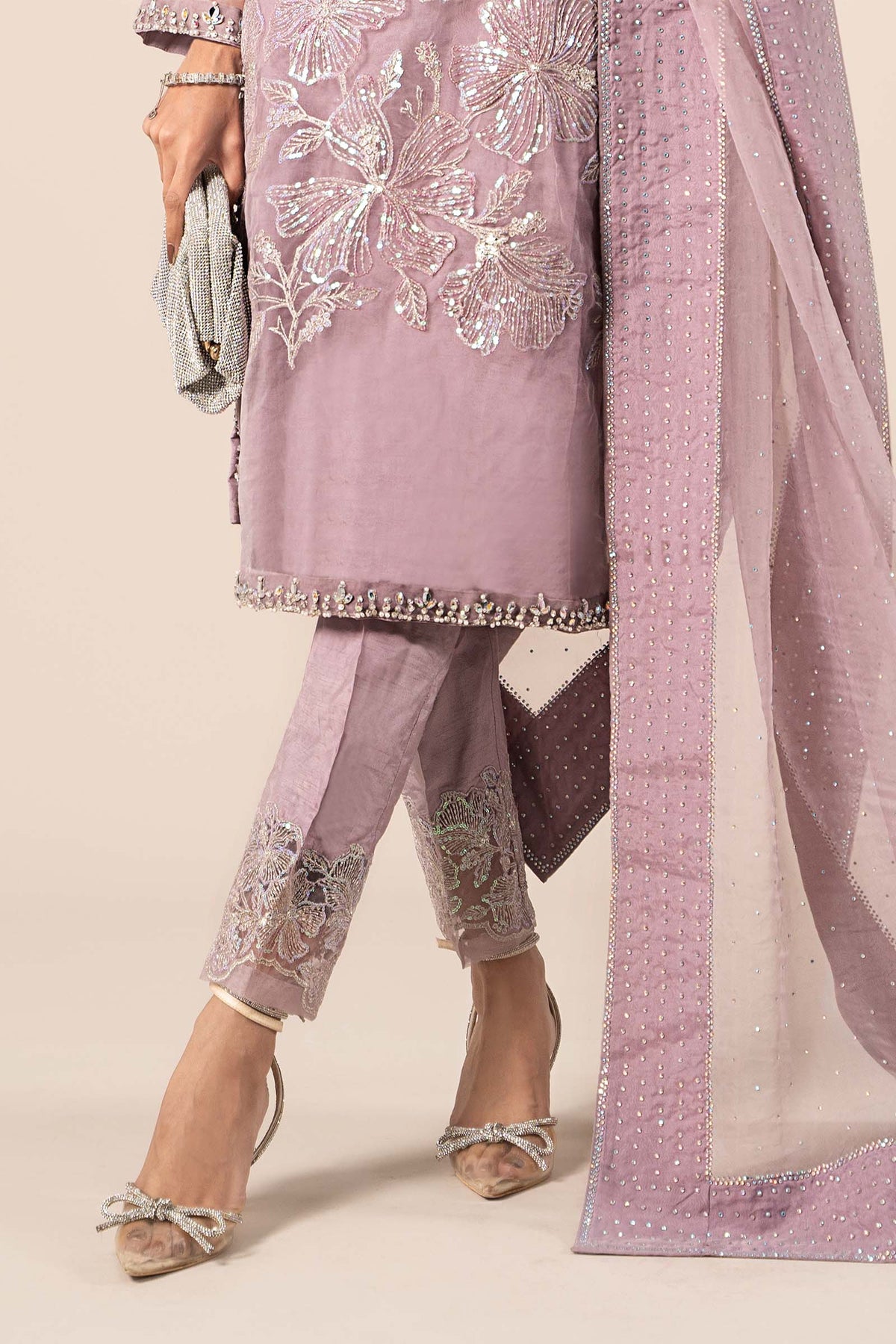 Maria B | Formal Wears | SF-EF25-15 -  Maria B Ladies Clothes - Original Designer Dress - House of Maryam